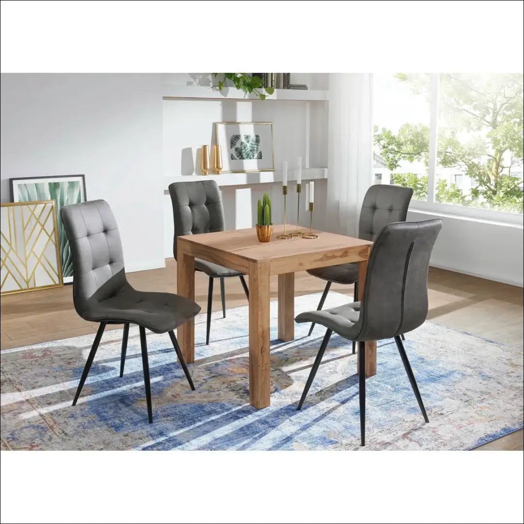 Valgomojo stalas VI1135 - €104 Save 55% 100-200, __label:Pristatymas 1-2 d.d., color-ruda, material-medzio-masyvas,