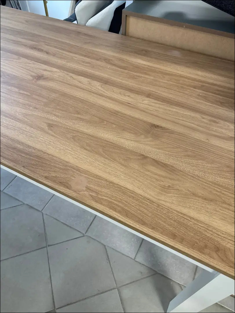 Valgomojo stalas VI1210 - €90 Save 60% 50-100, __label:Pristatymas 1-2 d.d., color-balta, color-ruda, material-mediena