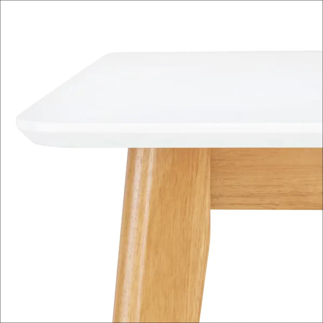 Valgomojo stalas VI1414 - €90 Save 50% 50-100, __label:Pristatymas 1-2 d.d., color-balta, color-ruda, material-mediena