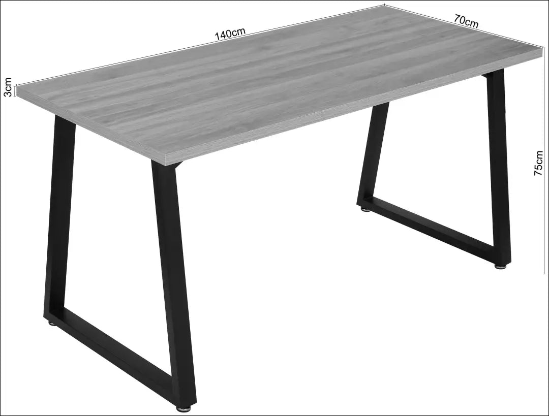 Valgomojo stalas VI1446 - €130 Save 50% 100-200, __label:Pristatymas 1-2 d.d., color-juoda, color-ruda,