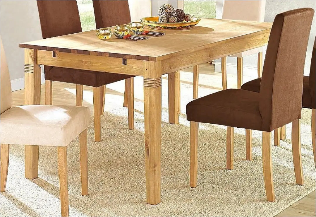Valgomojo stalas VI1456 - €190 Save 50% 100-200, __label:Pristatymas 1-2 d.d., color-ruda, material-medzio-masyvas,