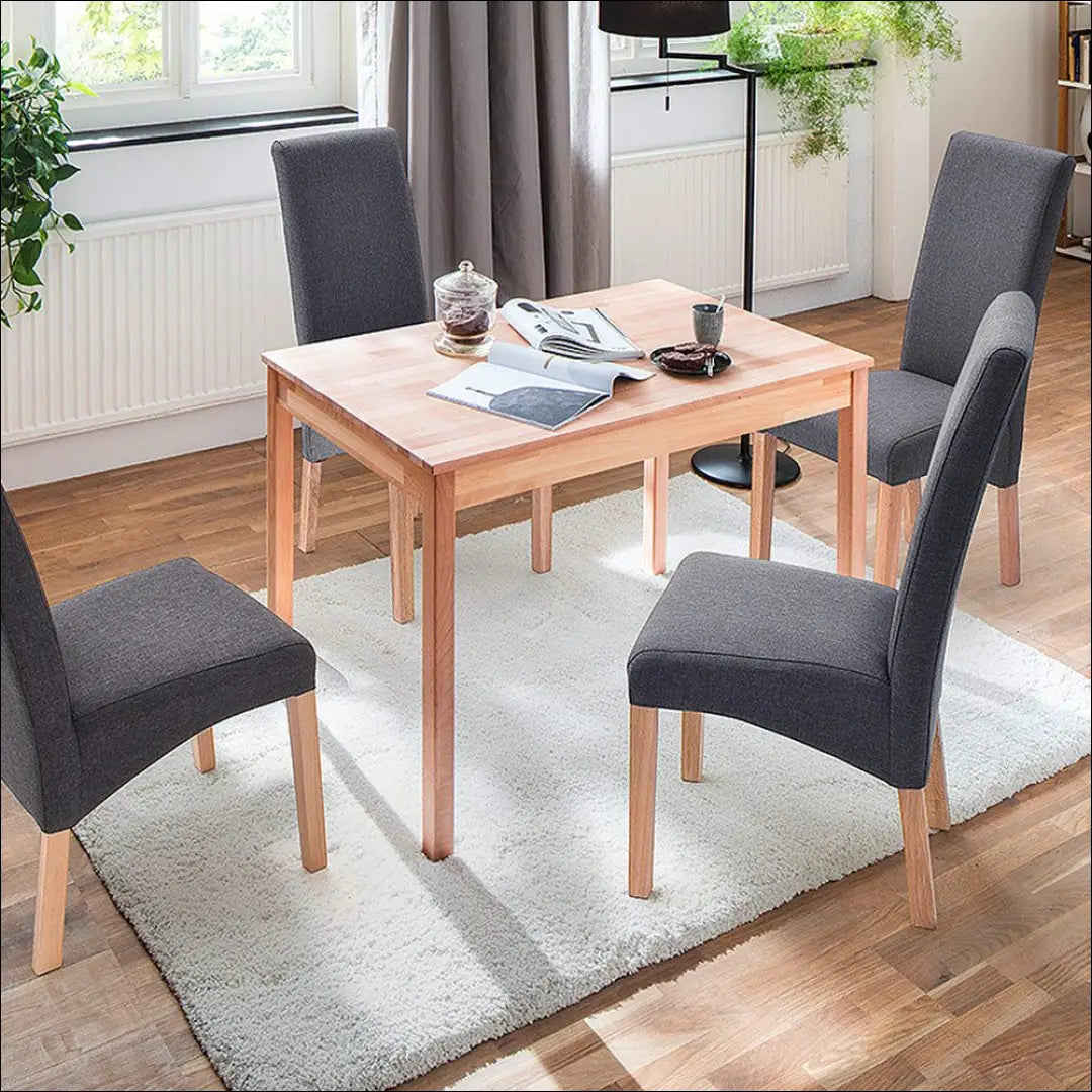 Valgomojo stalas VI1483 - €160 Save 50% 100-200, __label:Pristatymas 1-2 d.d., color-ruda, material-medzio-masyvas,