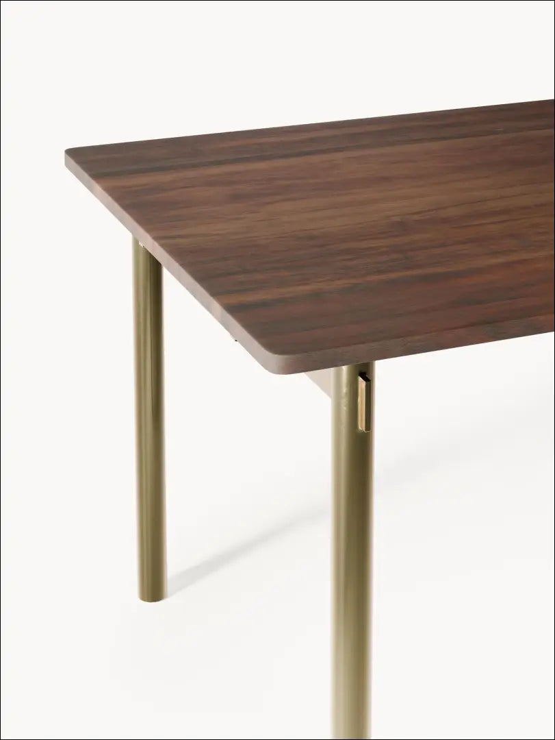 Valgomojo stalas VI547 - €270 Save 70% __label:Pristatymas 1-2 d.d., color-auksine, color-ruda,