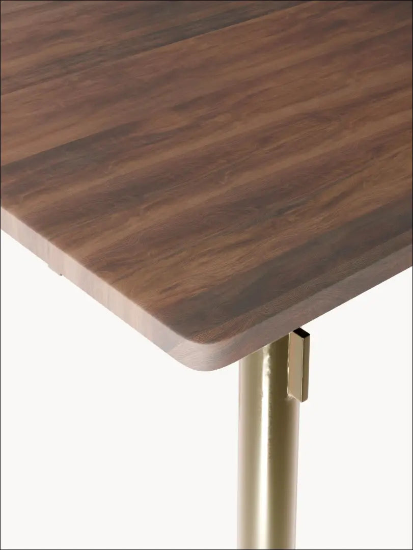 Valgomojo stalas VI547 - €270 Save 70% __label:Pristatymas 1-2 d.d., color-auksine, color-ruda,