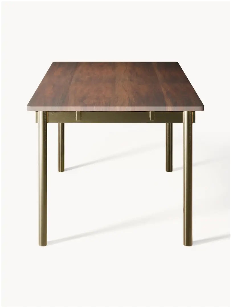 Valgomojo stalas VI547 - €270 Save 70% __label:Pristatymas 1-2 d.d., color-auksine, color-ruda,
