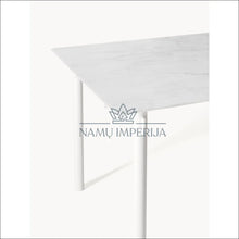 Įkelti vaizdą į galerijos rodinį, Valgomojo stalas VI548 - €400 Save 50% color-balta, color-pilka, material-keramika, material-metalas, over-200 Balta
