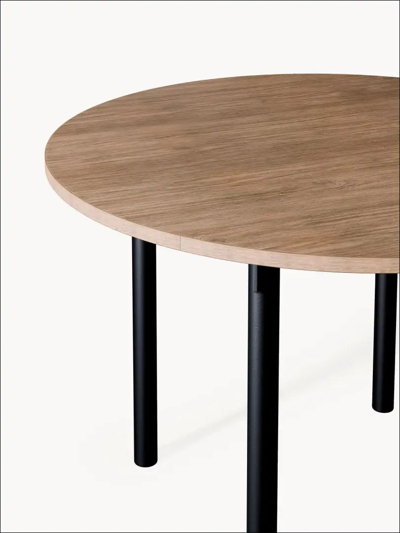 Valgomojo stalas VI550 - €210 Save 70% __label:Pristatymas 1-2 d.d., color-juoda, color-ruda, material-mdf,