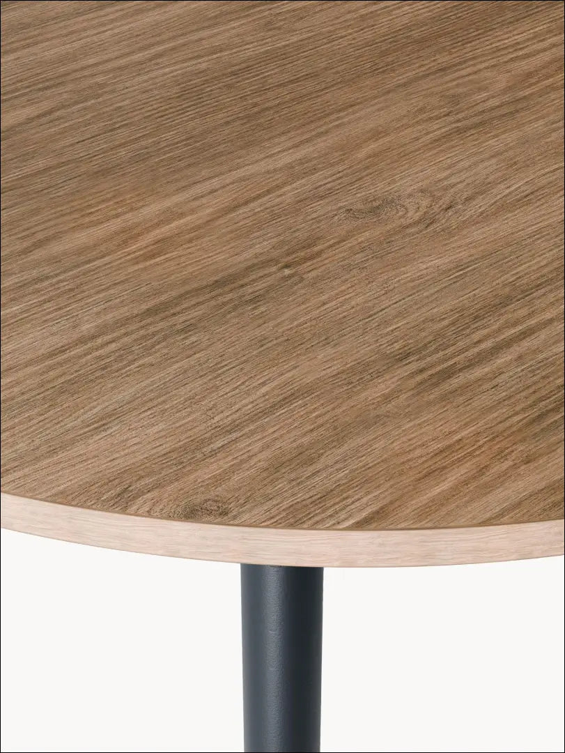 Valgomojo stalas VI550 - €210 Save 70% __label:Pristatymas 1-2 d.d., color-juoda, color-ruda, material-mdf,