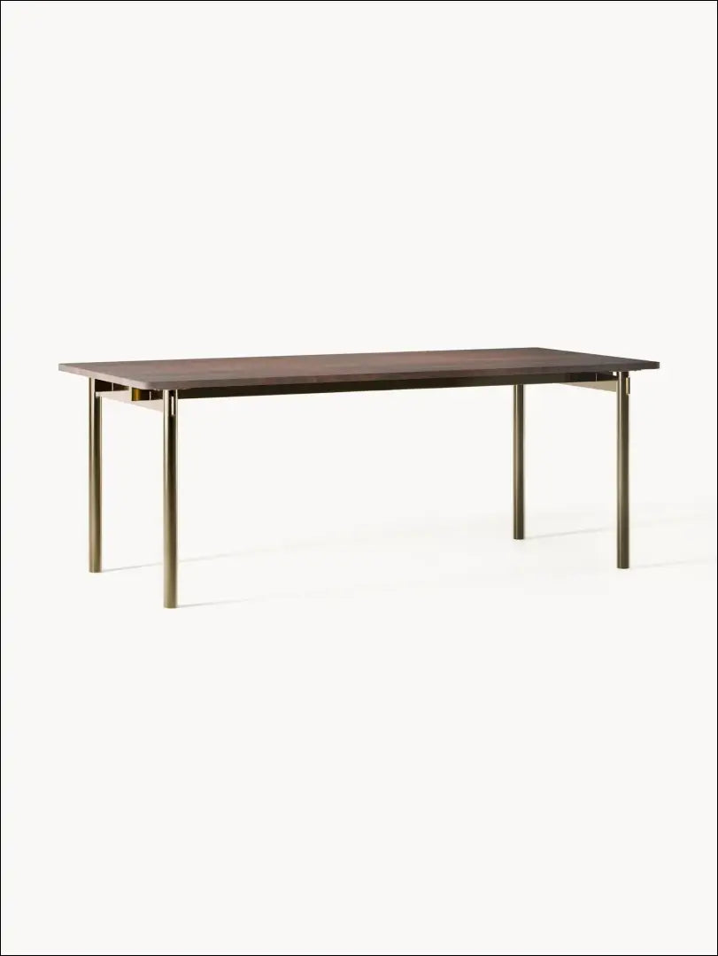 Valgomojo stalas VI551 - €330 Save 70% __label:Pristatymas 1-2 d.d., color-auksine, color-ruda,
