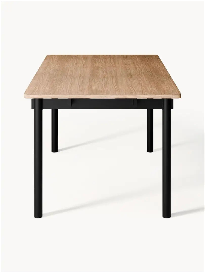 Valgomojo stalas VI553 - €240 Save 70% __label:Pristatymas 1-2 d.d., color-juoda, color-ruda, material-mdf,