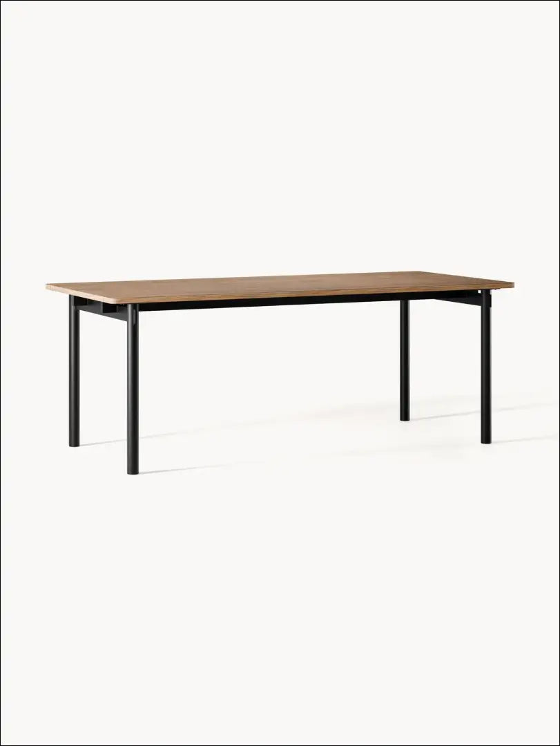 Valgomojo stalas VI572 - €300 Save 70% __label:Pristatymas 1-2 d.d., color-juoda, color-ruda, material-mdf,