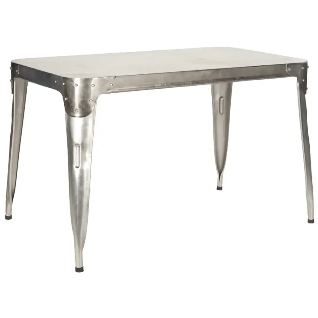 Valgomojo stalas VI800 - €114 Save 70% 100-200, __label:Pristatymas 1-2 d.d., color-sidabrine, material-metalas, €100