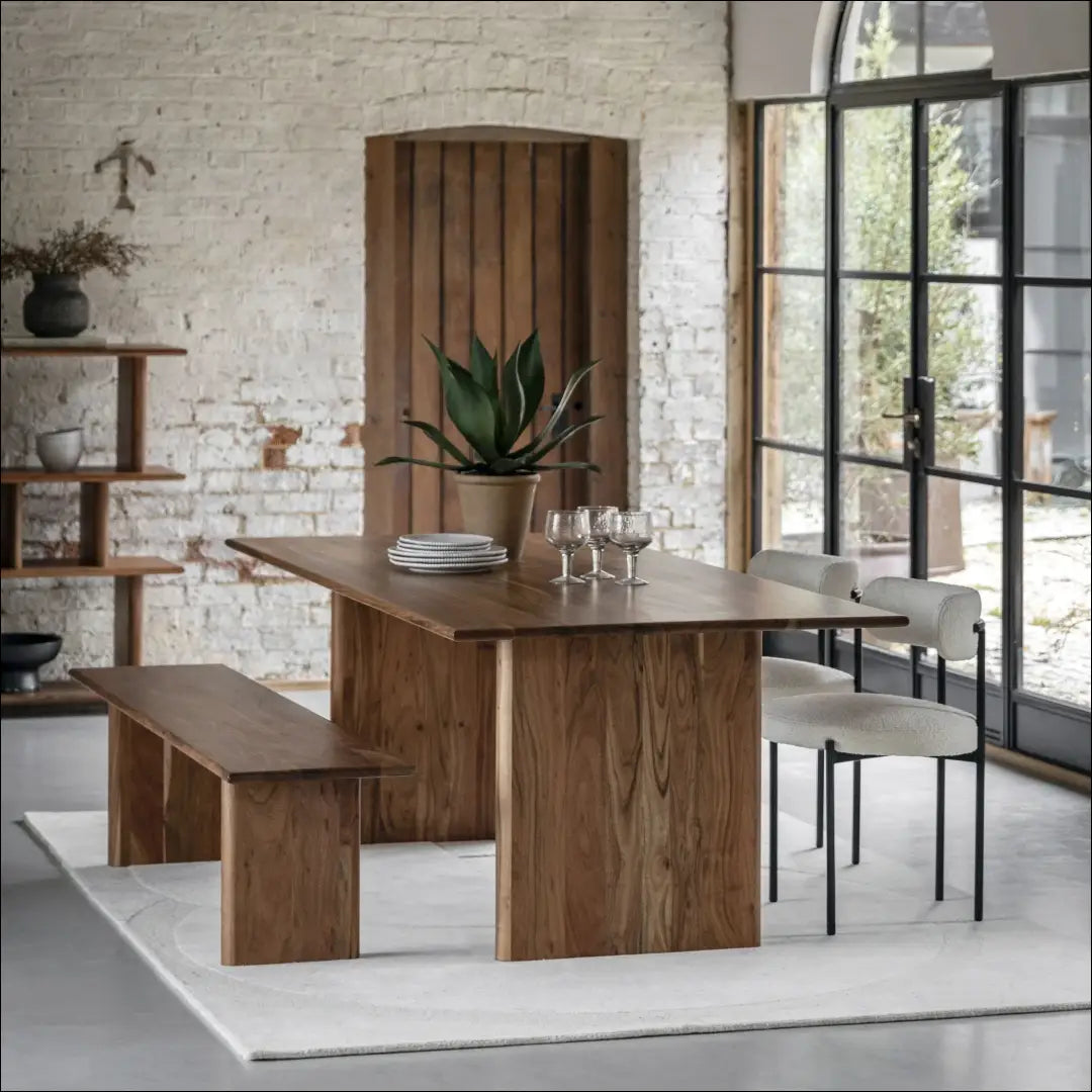 Valgomojo stalas VI944 - €392 Save 60% __label:Pristatymas 1-2 d.d., color-ruda, material-medzio-masyvas, notouch60,