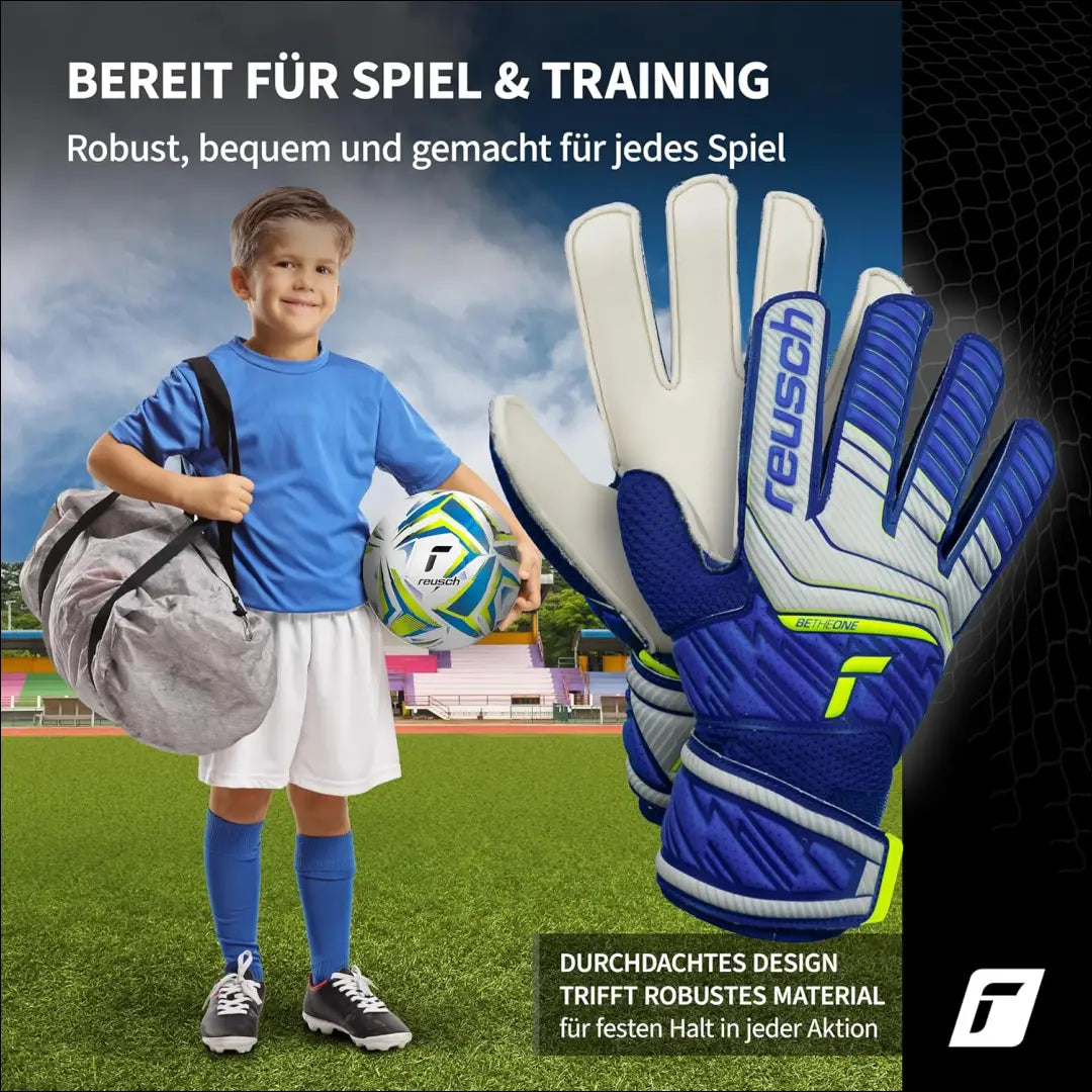 Vartininko pirštinės “Reusch” SP078 - €13 Save 25% __label:Pristatymas 1-2 d.d., color-melyna, laisvalaikis, under-25