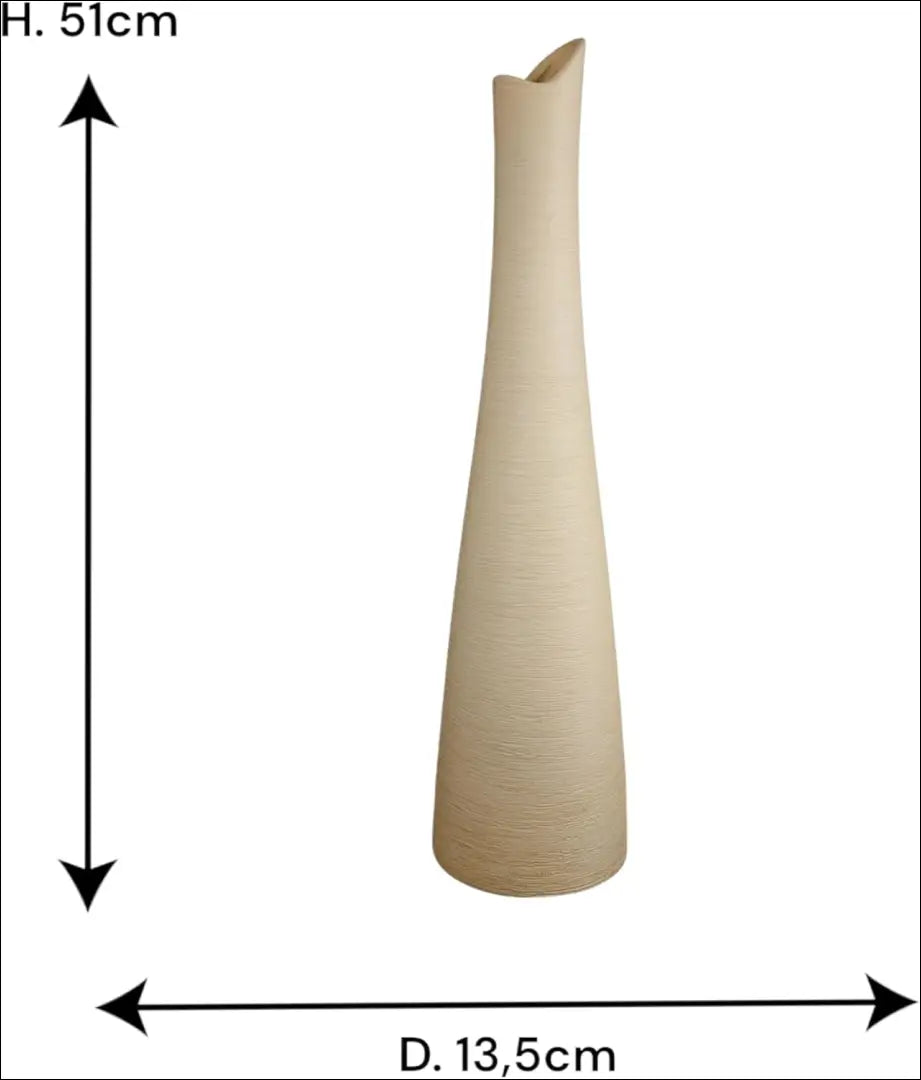 Vaza DI10803 - €30 Save 50% 25-50, __label:Pristatymas 1-2 d.d., color-kremas, interjeras, material-keramika €25 to €50