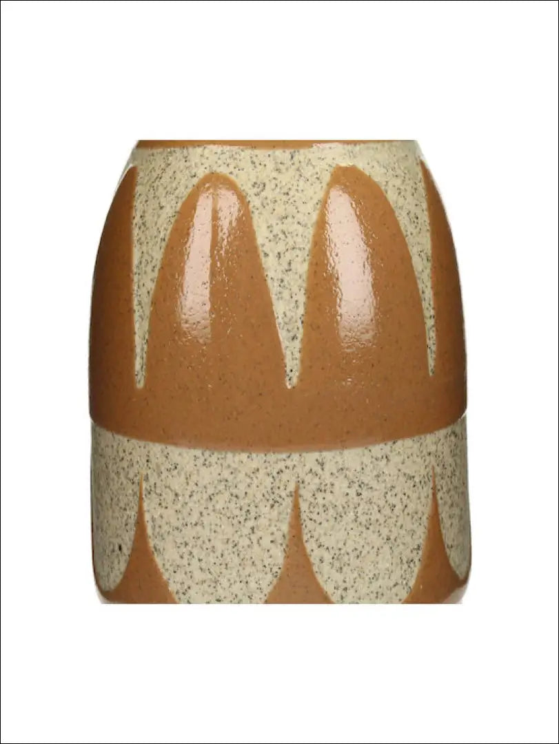 Vaza DI6802 - €13 Save 65% __label:Pristatymas 1-2 d.d., color-ruda, color-smelio, interjeras, material-keramika Ruda