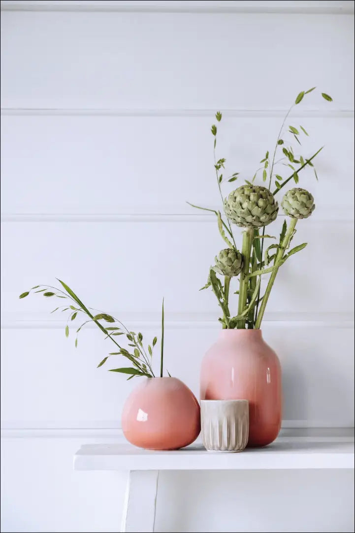 Vaza DI8094 - €16 Save 60% __label:Pristatymas 1-2 d.d., color-rozine, interjeras, material-porcelianas, under-25 Iki