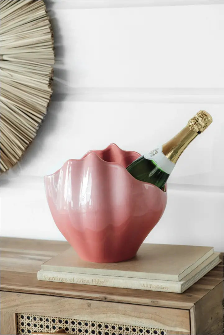 Vaza DI8588 - €31 Save 55% 25-50, __label:Pristatymas 1-2 d.d., color-rozine, interjeras, material-porcelianas €25