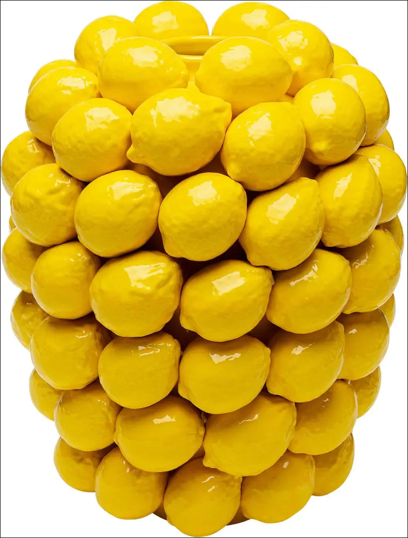 Vaza “Kare Design” DI12411 - €80 Save 50% 50-100, __label:Pristatymas 1-2 d.d., color-geltona, interjeras,
