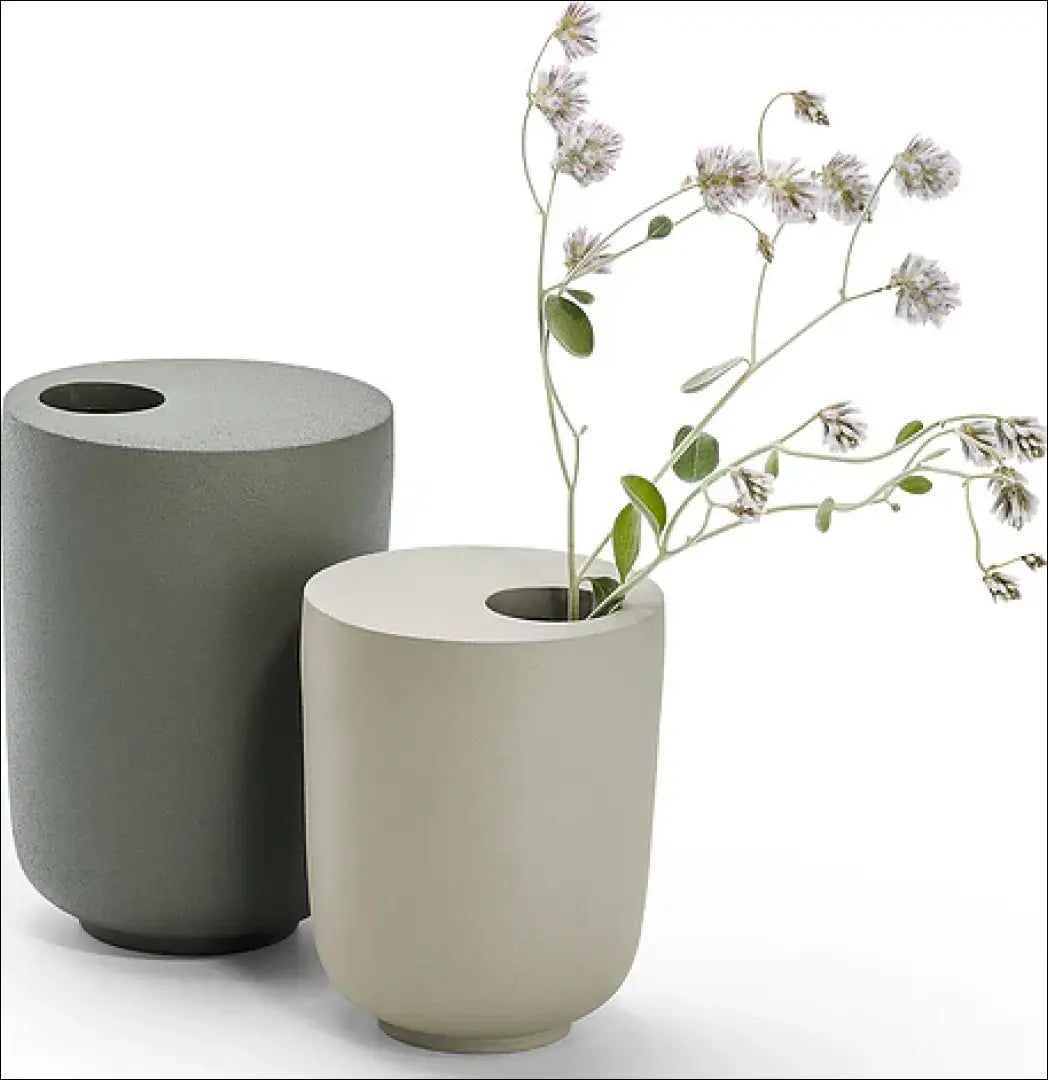 Vaza ’Philippi’ DI9358 - €30 Save 55% 25-50, __label:Pristatymas 1-2 d.d., color-pilka, interjeras, material-metalas