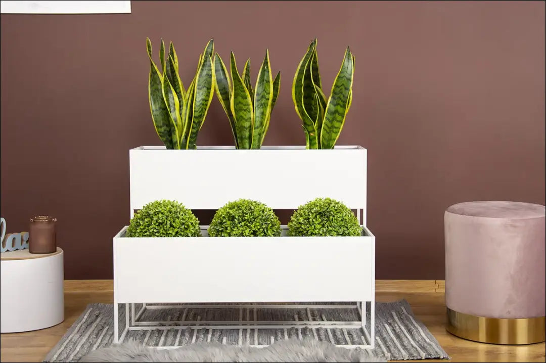 Vazonas DI10274 - €66 Save 55% 50-100, __label:Pristatymas 1-2 d.d., color-balta, interjeras, material-metalas €50