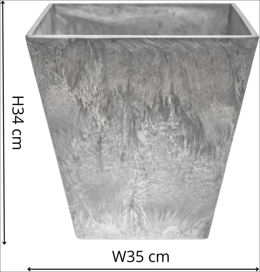 Vazonas DI10385 - €22 Save 55% __label:Pristatymas 1-2 d.d., color-pilka, interjeras, under-25, vazos Iki €25 Planters