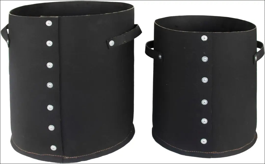 Vazonų komplektas (2vnt) DI4702 - €36 Save 70% 25-50, __label:Pristatymas 1-2 d.d., color-juoda, color-ruda, interjeras