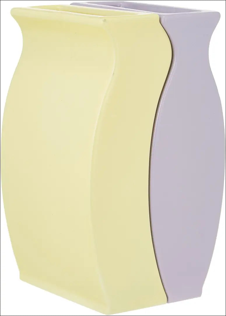 Vazų komplektas (2vnt) DI4208 - €9 Save 70% __label:Pristatymas 1-2 d.d., color-geltona, color-violetine, interjeras,