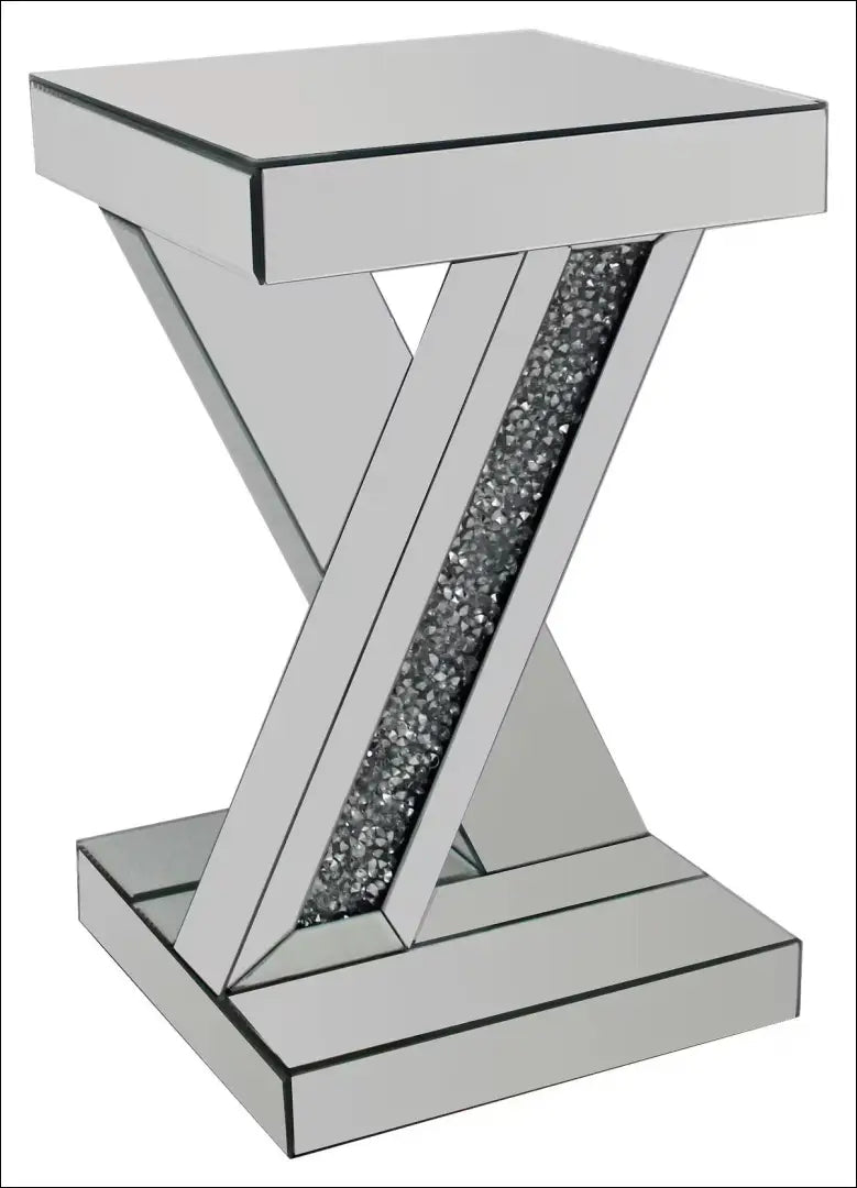 Veidrodinis šoninis staliukas SI2423 - €85 Save 50% 50-100, __label:Pristatymas 1-2 d.d., color-sidabrine,