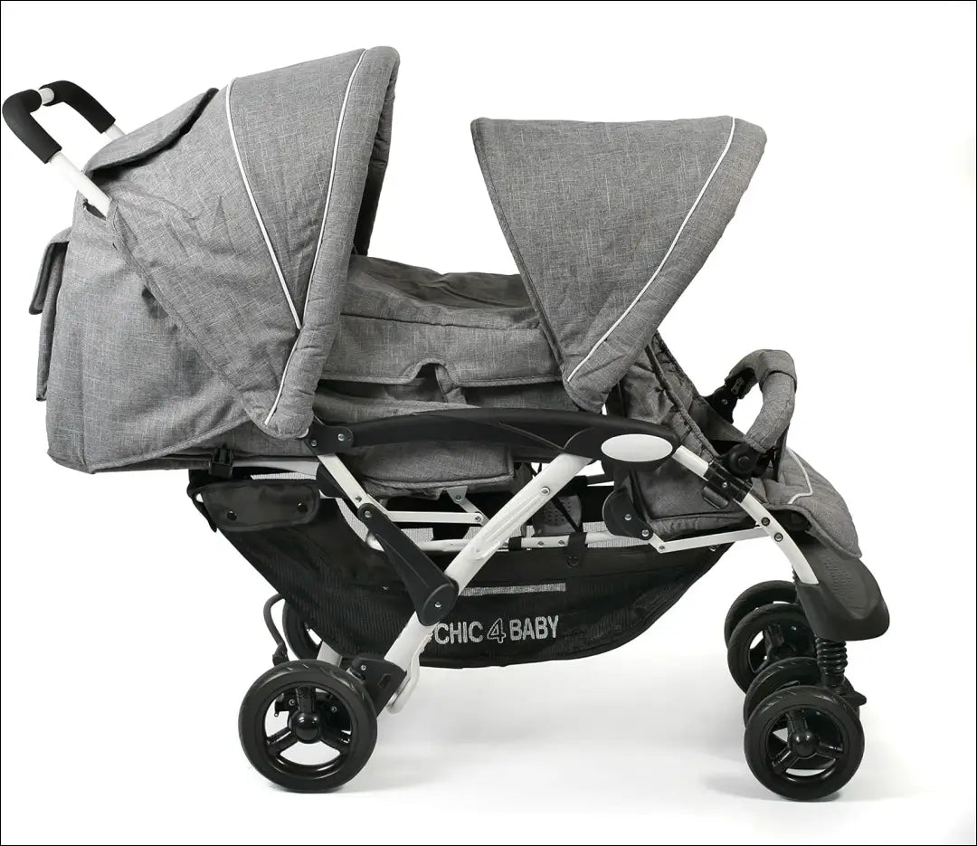 Vežimėlis “CHIC 4 BABY” KI1733 - €275 Save 50% __label:Pristatymas 1-2 d.d., color-pilka, kita, material-metalas,