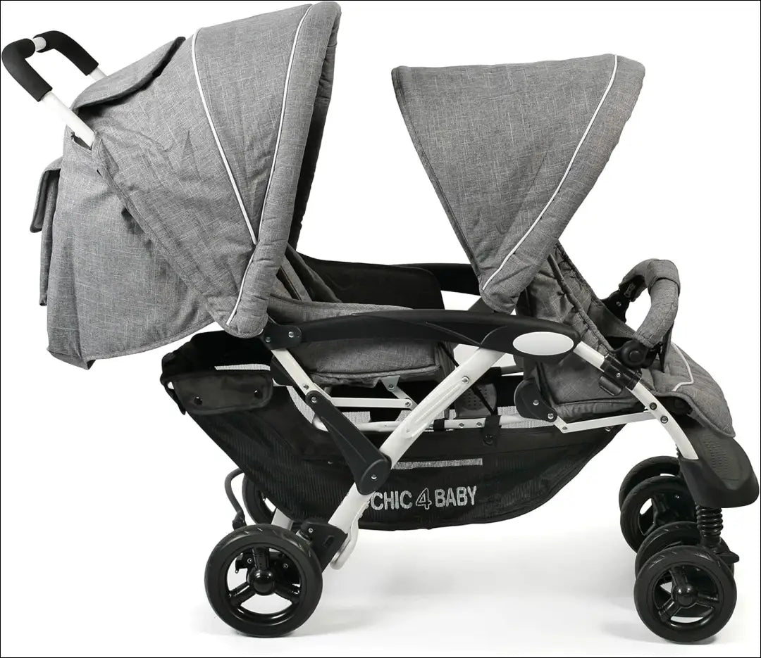 Vežimėlis “CHIC 4 BABY” KI1733 - €275 Save 50% __label:Pristatymas 1-2 d.d., color-pilka, kita, material-metalas,