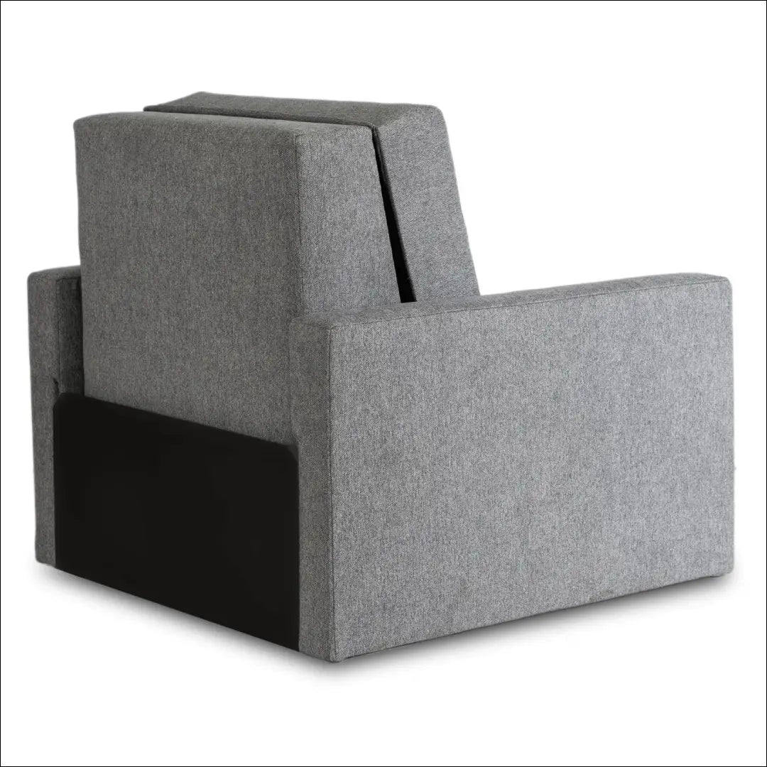 Vienvietis miegamas fotelis su audiniu pilkos spalvos TE534 - €760 Save 15% __label:Pristatymas 5-14 d.d., elite,