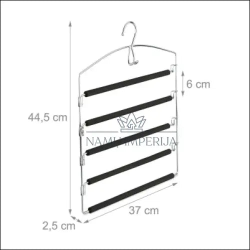 Vietą taupančios kelnių pakabos (3vnt) DA0011 - €15 Save 55% __label:Pristatymas 1-2 d.d., color-sidabrine, kita,