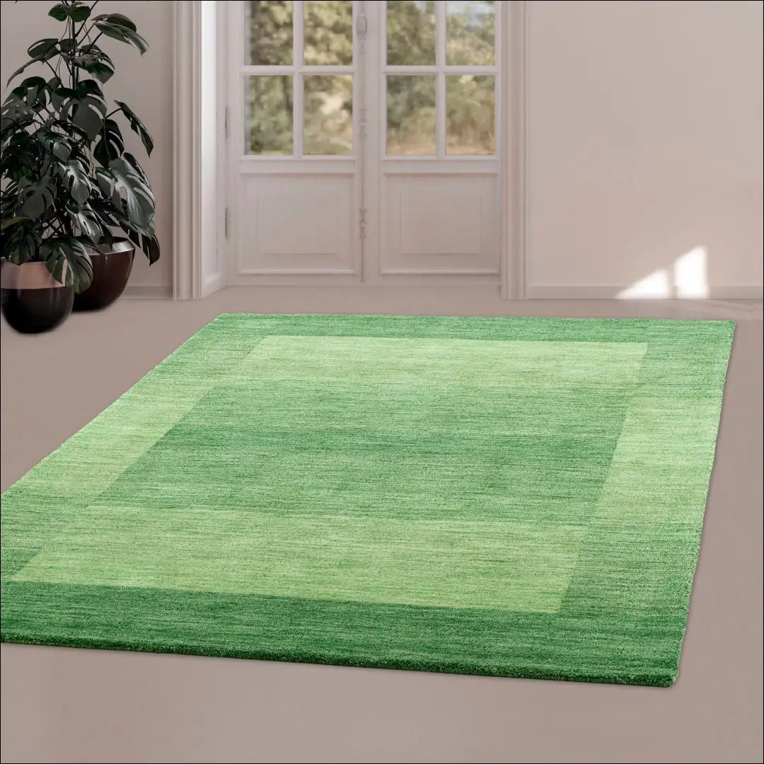 Vilnos kilimas RU1271 - €243 Save 50% __label:Pristatymas 1-2 d.d., color-zalia, Dydis-240-x-340-cm, Dydis-240x340cm,