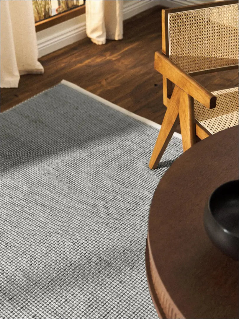 Vilnos kilimas RU858 - €115 Save 50% 100-200, __label:Pristatymas 1-2 d.d., color-pilka, color-smelio, kilimai 120 cm x