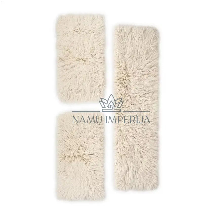 Vilnos paklotai/kilimai (3vnt) RU881 €45 Save 70% 25 50, __label:Pristatymas 1 2 d.d., color kremas, dekoracijos,