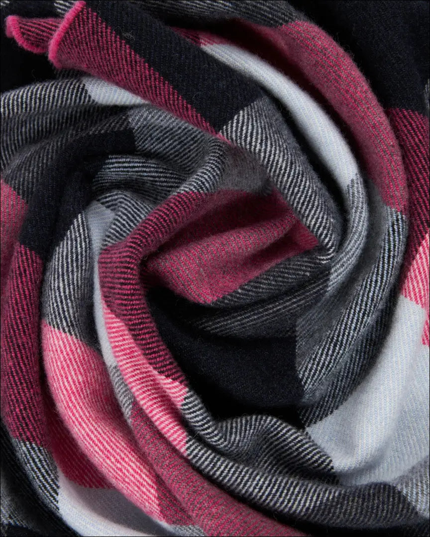 Vilnos šalikas “Lanerossi” DI7700 - €49 Save 65% 25-50, __label:Pristatymas 1-2 d.d., color-juoda, color-pilka,