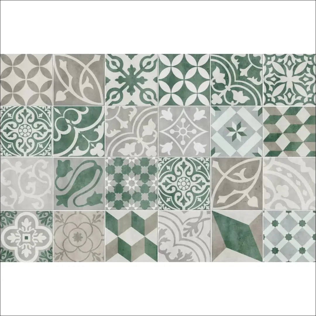 Vinilinis kilimėlis RU157 - €48 Save 55% 25-50, __label:Pristatymas 1-2 d.d., color-balta, color-pilka, color-zalia