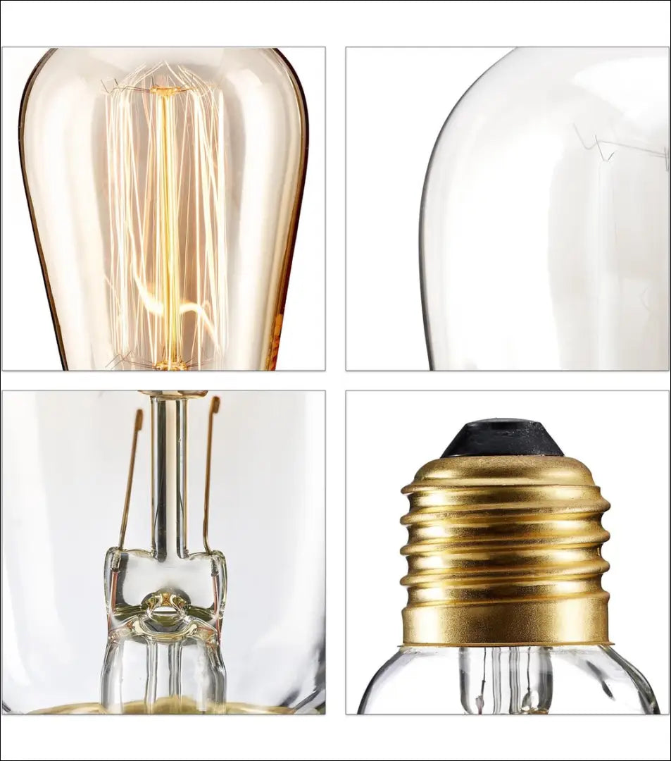 Vintažinė retro lemputė E27 komplektas (6vnt) DA0194 - €18 Save 55% __label:Pristatymas 1-2 d.d., kita,