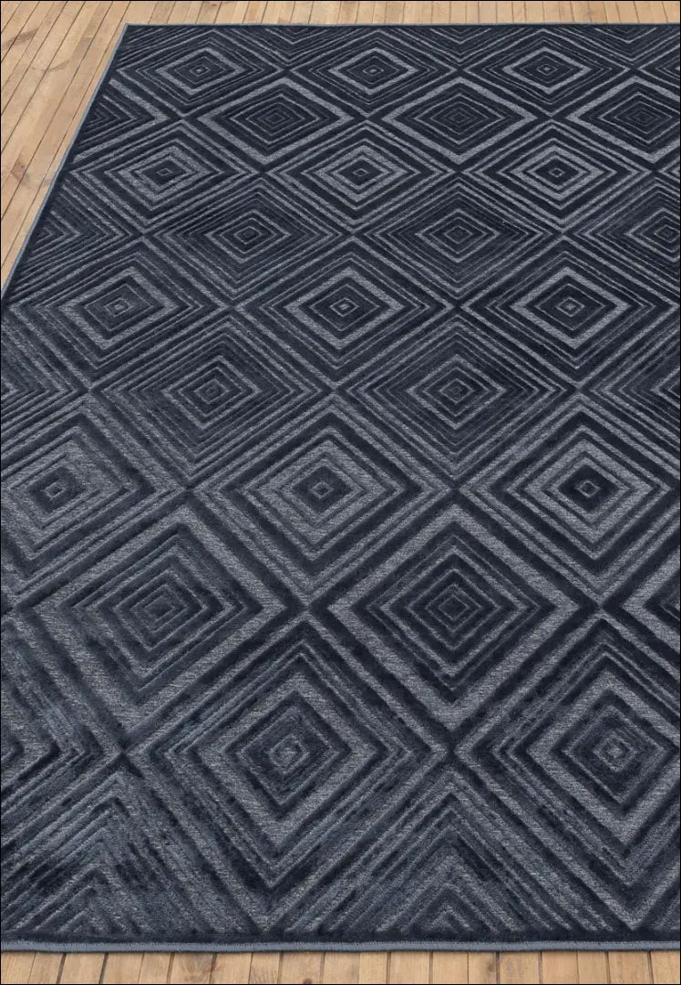 Viskozės kilimas RU1434 - €230 Save 50% __label:Pristatymas 1-2 d.d., color-melyna, Dydis-160-x-230-cm,