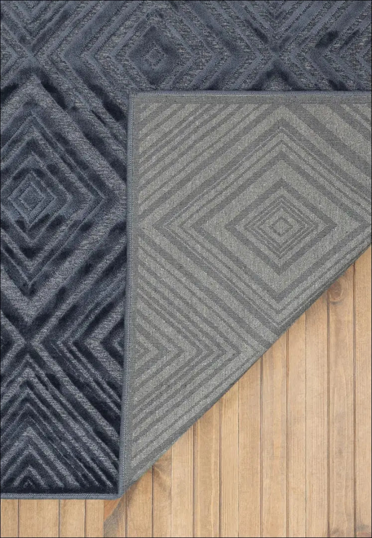 Viskozės kilimas RU1434 - €230 Save 50% __label:Pristatymas 1-2 d.d., color-melyna, Dydis-160-x-230-cm,