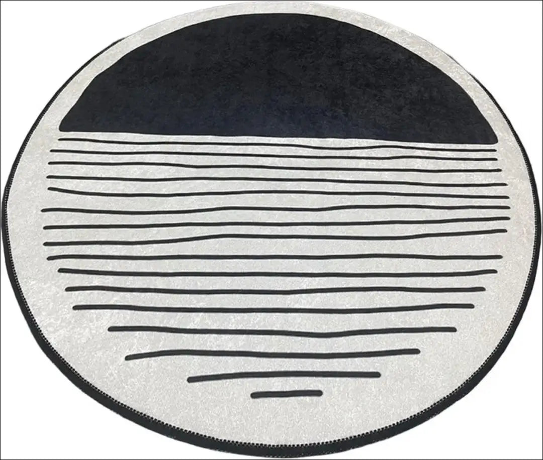 Vonios kambario kilimas RU1035 - €33 Save 50% 25-50, __label:Pristatymas 1-2 d.d., color-balta, color-juoda,