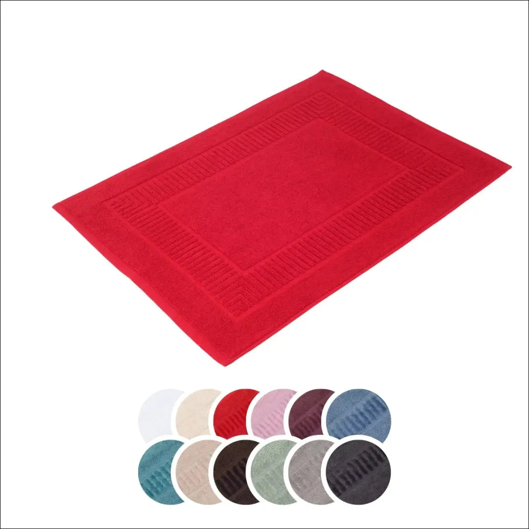 Vonios kambario kilimėlis DI11461 - €20 Save 50% __label:Pristatymas 1-2 d.d., color-raudona, Dydis-60-x-100-cm,