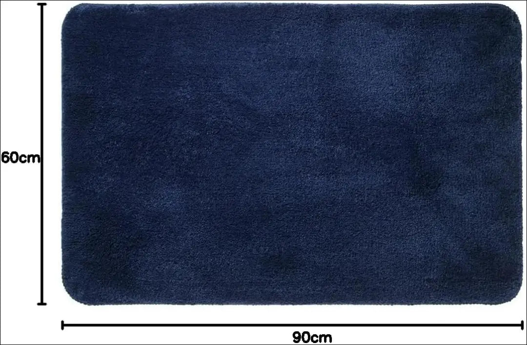 Vonios kambario kilimėlis RU1362 - €34 Save 50% 25-50, __label:Pristatymas 1-2 d.d., color-melyna, kilimai,