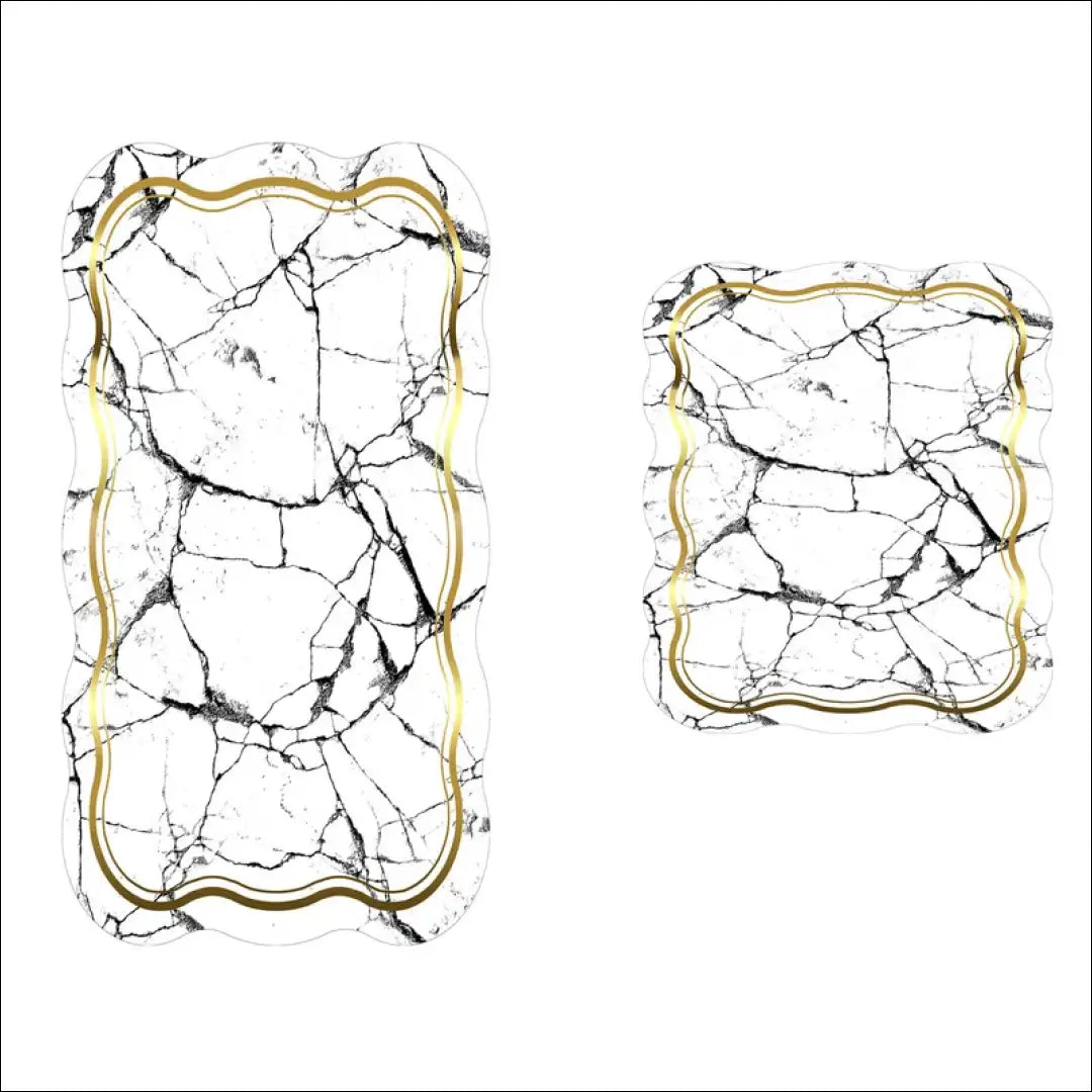 Vonios kambario kilimėlių komplektas (2vnt) RU1019 - €19 Save 50% __label:Pristatymas 1-2 d.d., color-auksine,