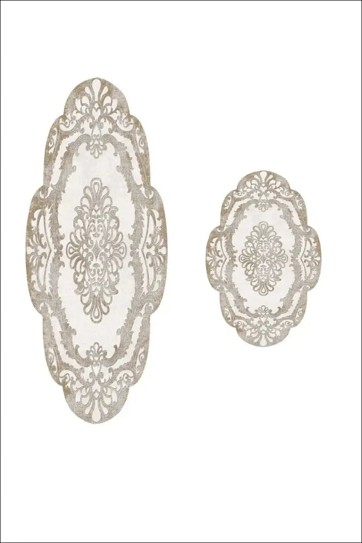 Vonios kilimėlių komplektas 2vnt DA382 - €24 Save 50% __label:Pristatymas 1-2 d.d., kilimai, under-25, vonios,