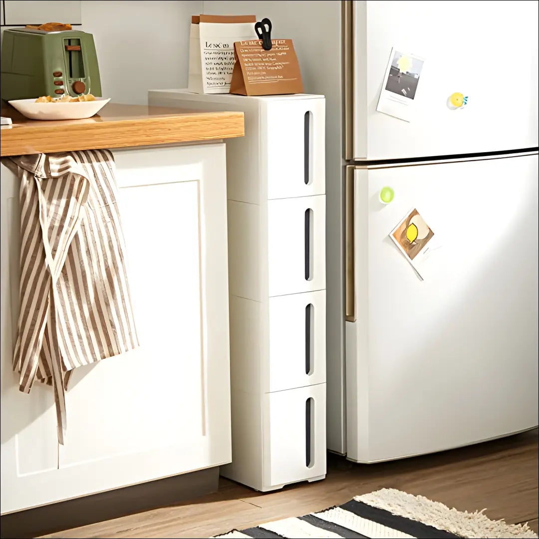 Vonios komoda su stalčiais SM644 - €96 Save 40% 50-100, __label:Pristatymas 5-14 d.d., notouch30, song, spalva-balta