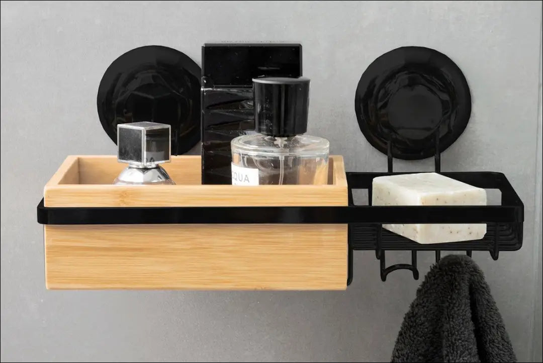 Vonios priemonių laikiklis DI10495 - €15 Save 50% __label:Pristatymas 1-2 d.d., color-juoda, color-ruda, interjeras,