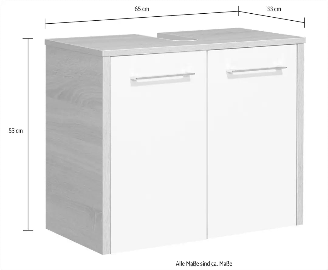 Vonios spintelė KI1529 - €65 Save 50% 50-100, __label:Pristatymas 1-2 d.d., color-balta, color-ruda, material-mediena