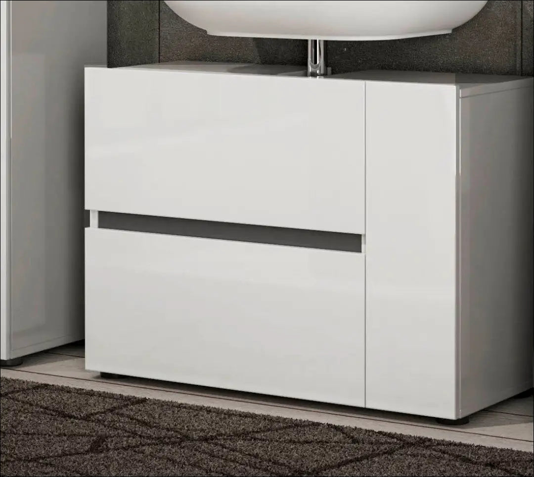 Vonios spintelė KI1578 - €120 Save 50% 100-200, __label:Pristatymas 1-2 d.d., color-balta, material-mediena,